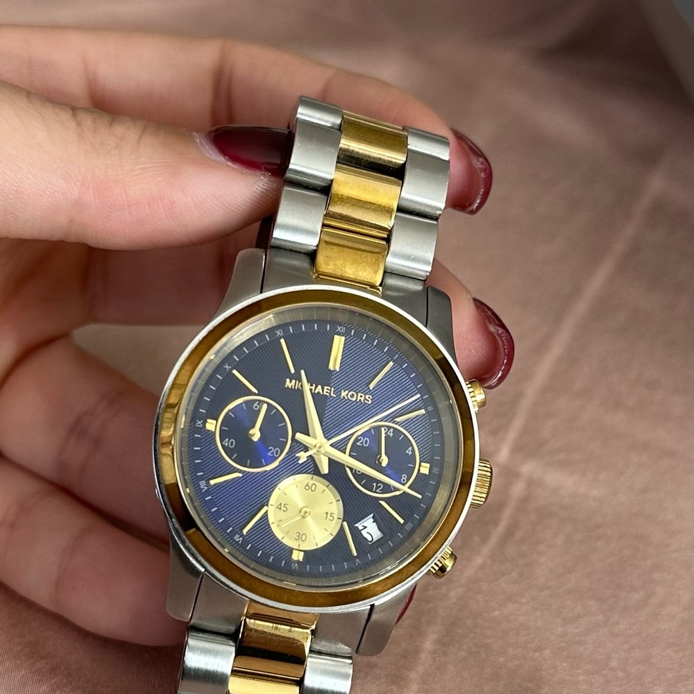 Michael Kors Two-Tone Chronograph Watch